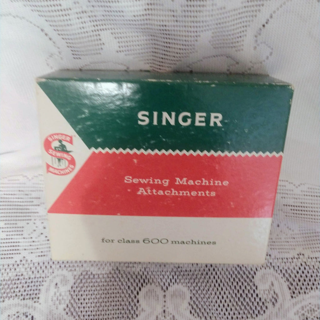 Singer Vintage Sewing Machine Attachments Class 600 Machine