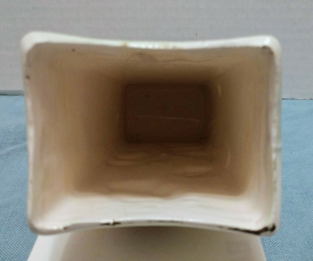 Vintage Ceramic Vase with Flowers Made In Japan