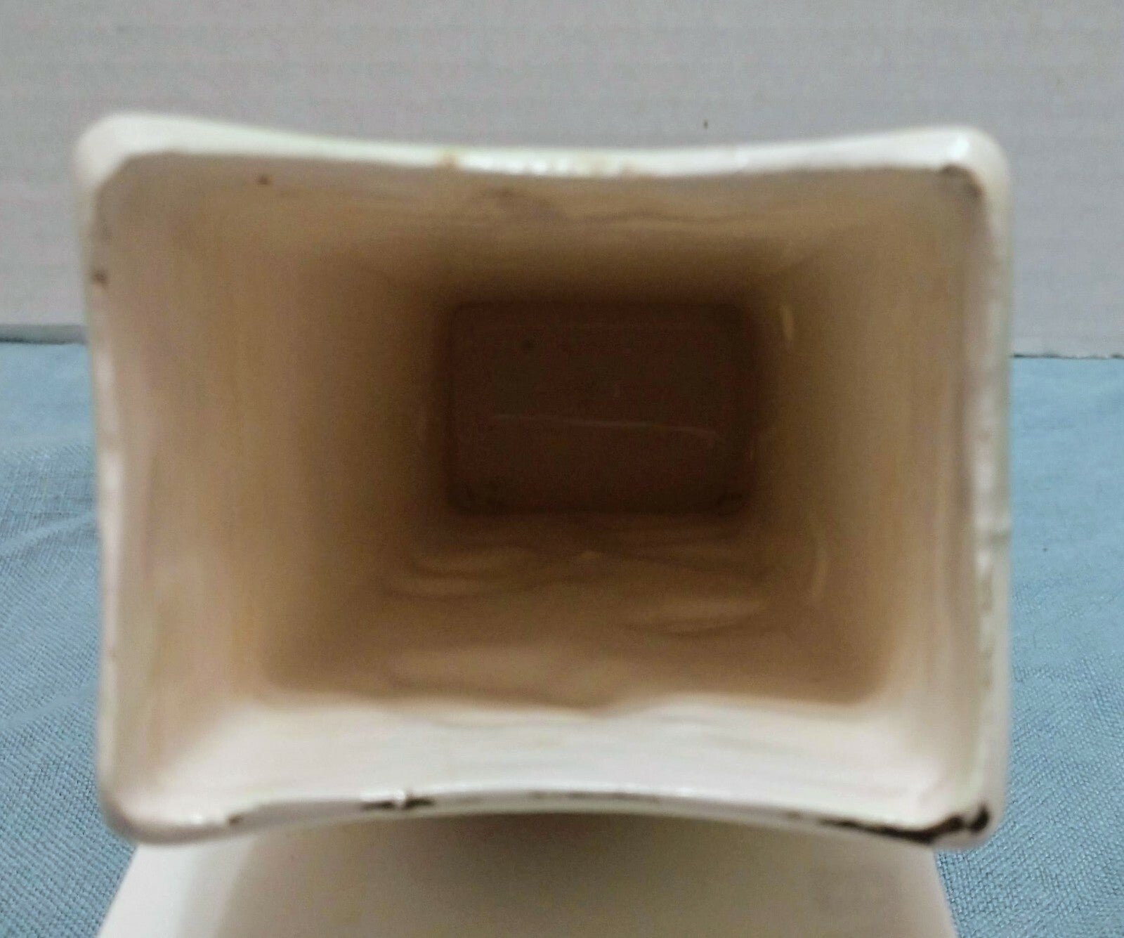 Vintage Ceramic Vase with Flowers Made In Japan