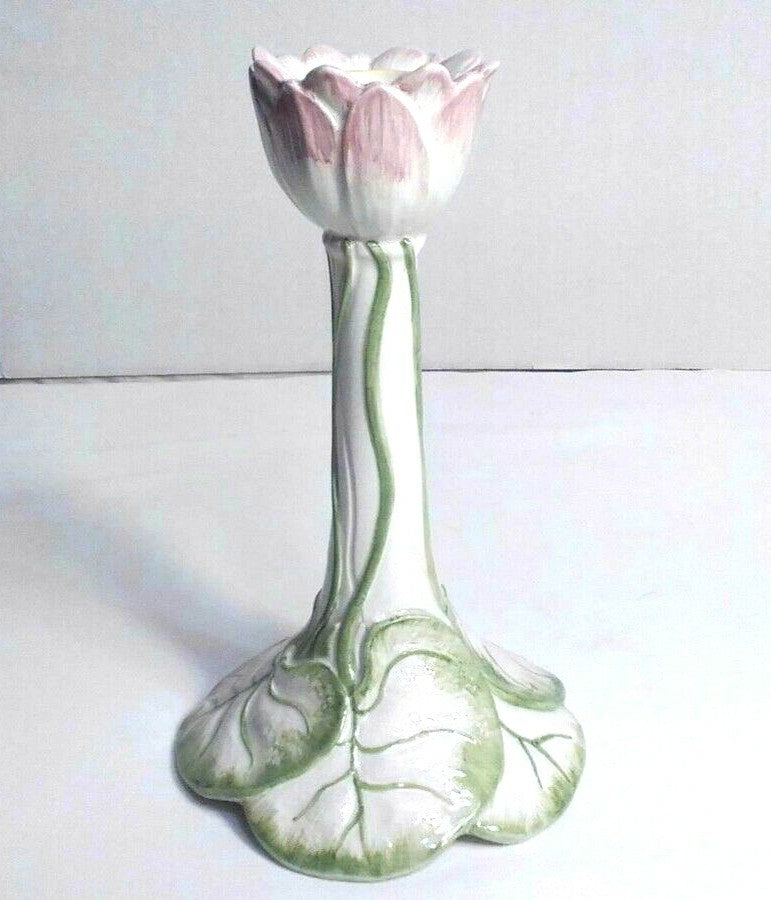 Bowl, Candlesticks Flower Design  by O.G.G. Numbered