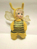 Vintage Full Body Bumble Bee Porcelain Doll Delton NIB 6