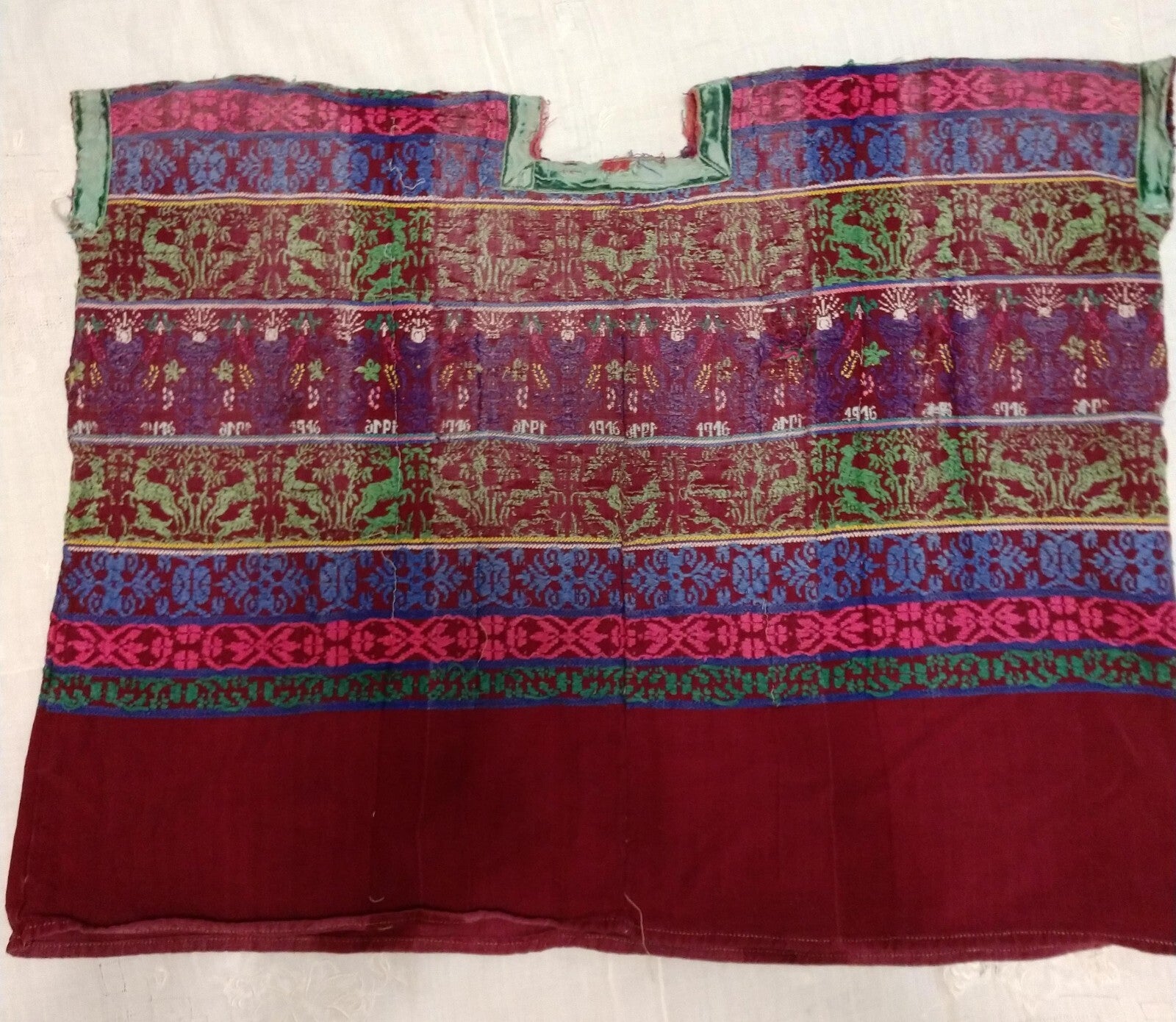 Guatemala Weaved Huipil Top