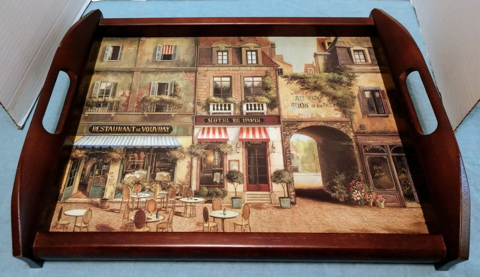 Pimpernel Parisian Scenes Collection Tray, Placemats & Coaster Set
