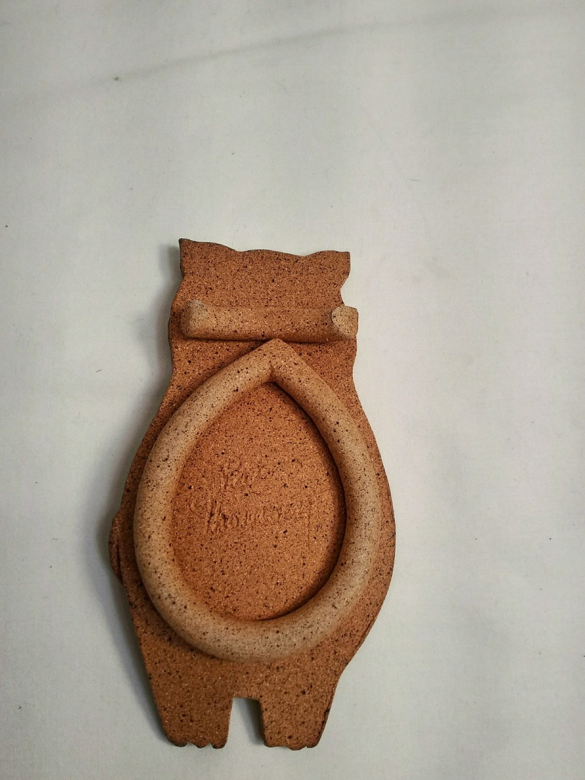 Handmade Ceramic Pig Soap Dish or Spoon Holder by Pat Thomson